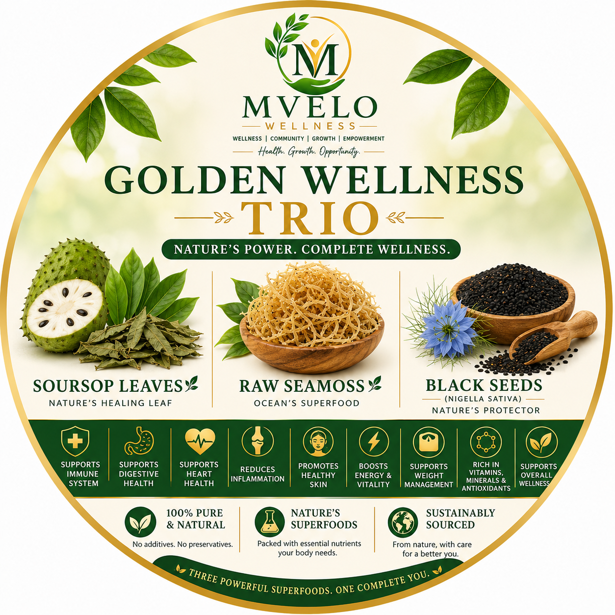 Golden Wellness Trio
